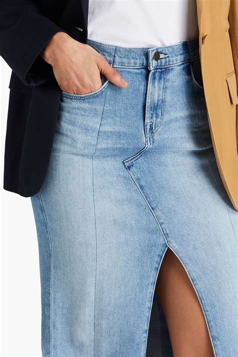 the outnet denim skirt.